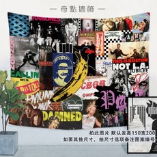 락밴드패브릭포스터