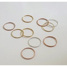 레이어드은반지