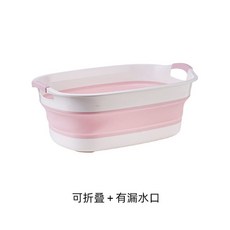 이동식 강아지 욕조 목욕통 스파 목욕탕 접이식 반려동물 고양이 팻 샤워기 수영장, 핑크 욕조 대형, 1개