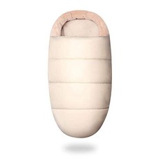 따뜻한 색 가방 침낭 신생아 침낭 보력 따뜻한 아기 침낭 따뜻하고 방풍 (베이지), 본상품