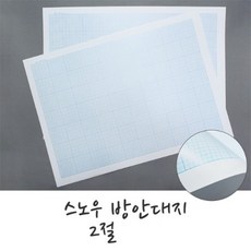 스노우 방안대지 2절 20매 300g 마분지 두꺼운방안지