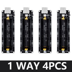 18650 배터리 실드 V8 모바일 전원 확장 보드 모듈 아두이노 ESP32 ESP8266 용 USB 5V 3A 3V 1A, 10) 1WAY 4PCS, 4개