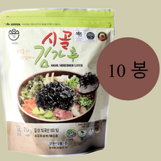 시골김가루 따끈한밥위에 김가루 70g 총 저녁식사, 10개