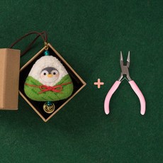 고슴도치양모인형