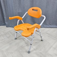노인목욕의자 환자용 머리감기기 K-100 접이식 이동식 가벼운 환자용 장애인 샤워의자 어르신 장기요양 요양등급 복지용구 실버용품, 1개, 노인장기요양보험 할인구매 (본인부담금 6%)