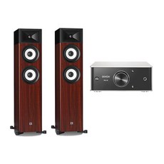 데논 PMA-60 + JBL Stage A180 하이파이오디오, 스피커(블랙)