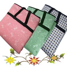 3중 누빔 교자상커버 밥상커버 [원형지름 60cm - 69cm - 75cm - 81cm - 90 cm ], 원형지름 90cm (디자인-청색)