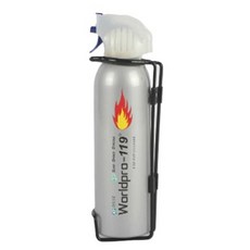 차량용 국산 소화기 미생물 가정용 미니 휴대용 자동차 주방용 캠핑 KFI 255ml, 실버, 1개