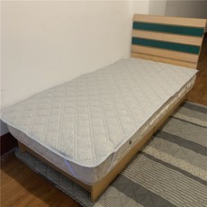 쇼파용매트 수출함 논슬립 미끄럼방지 싱글 순면요매트리스 풀패딩 학생 침실 소프트 피, 그레이