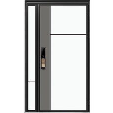 단열현관문 리젠도어704 전원주택 펜션 열관류율 1.05, 양소대, 남마없음, DR(다크레드), 1개