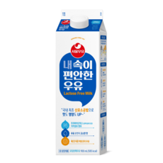 서울우유 내속이 편안한 우유 900ml, 1개