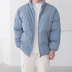 무지 패딩 웰론 오버핏 숏 점퍼(5color)