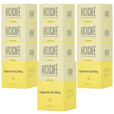 베트남 아치카페 두리안 카푸치노 커피 ARCHCAFE, 10박스, 12개입, 222g