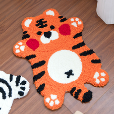 주디스트 펀치니들 러그만들기 DIY 키트 직장인 집콕취미 자수세트, 01.아기호랑이, 1개