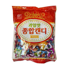 아리랑지에프 과일맛종합캔디, 750g, 2개