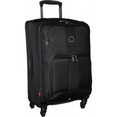 DELSEY 파리 스카이 맥스 2.0 소프트사이드 확장형 러기지(스파이너 휠 블랙 캐리온 21인치 40328280500 슈트케이스 포함)
