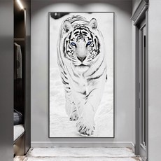 호랑이십자수도안