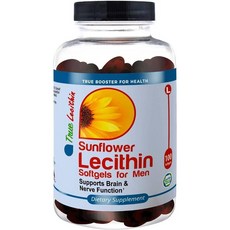 TRUEMED 해바라기 레시틴 1200mg 인지질 100정, 남성, 1개