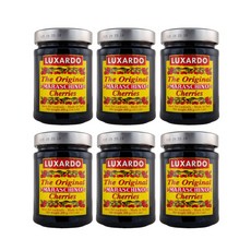 룩사르도 마라스키노 오리지날 체리 400g Luxardo 마라시노 칵테일 체리, 6개