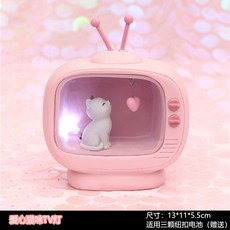 피닉무역 크리스마스 생일 장식 선물 세트, TV 고양이 야등