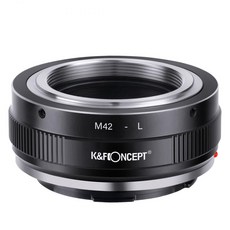 K&F Concept M42-L _ M42 Lens - Leica L mount Body 변환어뎁터, 1개 - xtremerav-m4