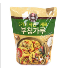 백설유기농부침가루