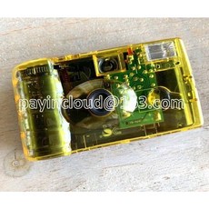 Holga 일회용 카메라 135 보라색 노란색 투명 36 개 컬러 필터 만료 필름 기계, Yellow, 1개