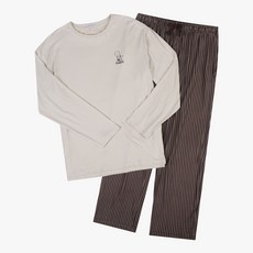 [애니바디]공용 피치기모 9부 라운지 세트-스누피 ANLA24W91 NC청주점