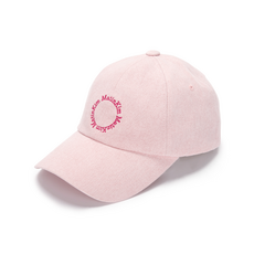 마뗑킴 마카롱 로고 볼캡 모자 IN LIGHT PINK MK2400HT003MLP