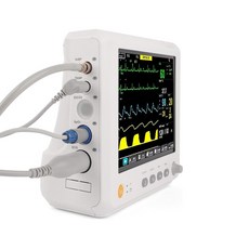 환자감시장치 모니터 심전도계 의료 환자 24 시간 연속 ECG 12 채널 다이내믹 레코더 심박수, ECG monitor
