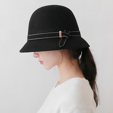 탄탄한 고급 가을 겨울 여성모자 겨울모자 겨울벙거지 클로쉐햇 승마모자