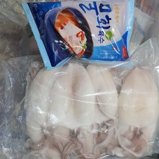 냉동 한치 손질 횟감용 물회 한치채 한치롤 육수5봉 포함 1kg 찬찬수산