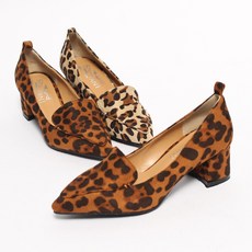 ISHOES 여성 펌프스 호피 구두