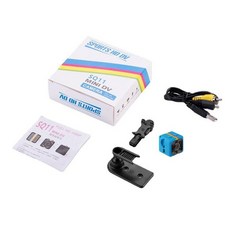 미니 소형 카메라 HD 920P 나이트 비전 캠코더 모션 감지 DVR 마이크로 스포츠 비디오 초소형 캠, 02 파란