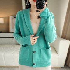 라쿤가디건골드버튼