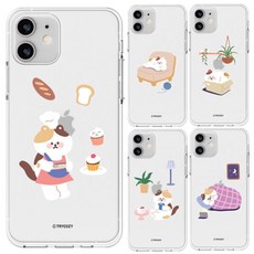 갤럭시A25 집냥이 투명 젤리 케이스 A256 (WDCD8CB), 소파, 1개