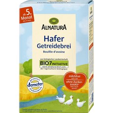 Alnatura 알나투라 귀리죽 4개월 후 250g 독일산, 1개