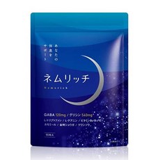 kumiJP 네무리치 GABA3600㎎ 글리신 16200㎎ 테아닌 트립토판 카모마일 국내 생산 90알 30일분