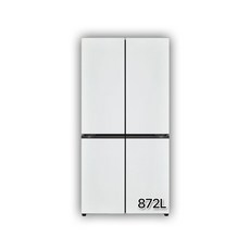 [LG](m) 디오스 오브제컬렉션 더블매직스페이스 냉장고 872L M874MWW252S