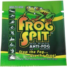 Frog Spit No Rinse Anti-Fog Wipes Eco Friendly- Made in America (Pack of 12), 1