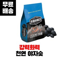 꾸버스 원콜 야자숯 차콜 캠핑숯 구이용숯 바베큐숯 업소용숯, 5.4kg, 1개