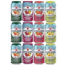 Sanpellegrino Variety Pack 산펠리그리노 탄산음료 버라이어티 팩 330ml 12캔, 1개