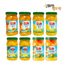 dole 돌 후룻바틀 8개 황도2개+망고2개+파인애플2개+트로피칼2개