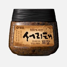 샘표 소문난 샘표 국산 서리태 토장 900g 요리레시피 자취템 가정식백반 아침식사대용, 16개