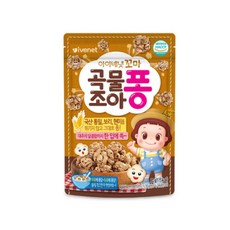 아이배냇 꼬마 곡물조아퐁 1박스(7개입) 개당30g 박스상품, 통밀+보리+현미, 30g, 7개