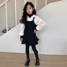 콤마 밑프릴원피스 아동 주니어 23겨울