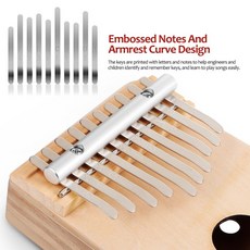 나무 엄지 피아노 작은 Kalimba 음악 장난감 어린이를위한 휴대용 포켓 초보자 학생 여행 캠핑