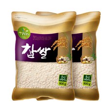 현대농산 국산 찹쌀 2kg (800gx2봉), 2개