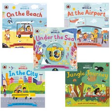 영어원서[옥토북스] LITTLE WORLD:A push-and-pull adventure 5종세트 (Board Book )