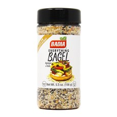 5.5 Ounce (Pack of 1) Badia Everything Bagel Mix Seasoning 5.5 Ounce Bottle, 1개